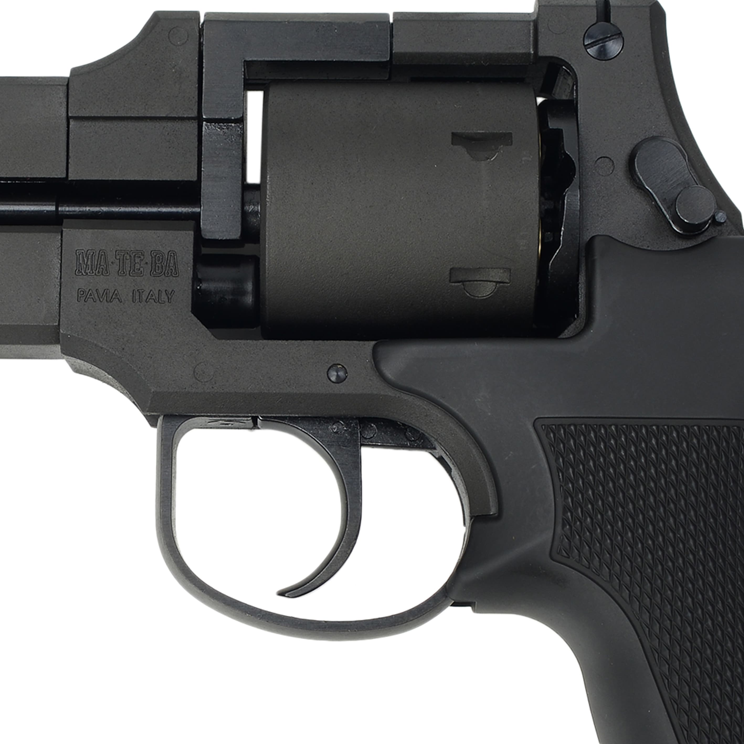 マルシン ガスガン MATEBA マテバ 6インチ ブラックHW ラバーグリップ