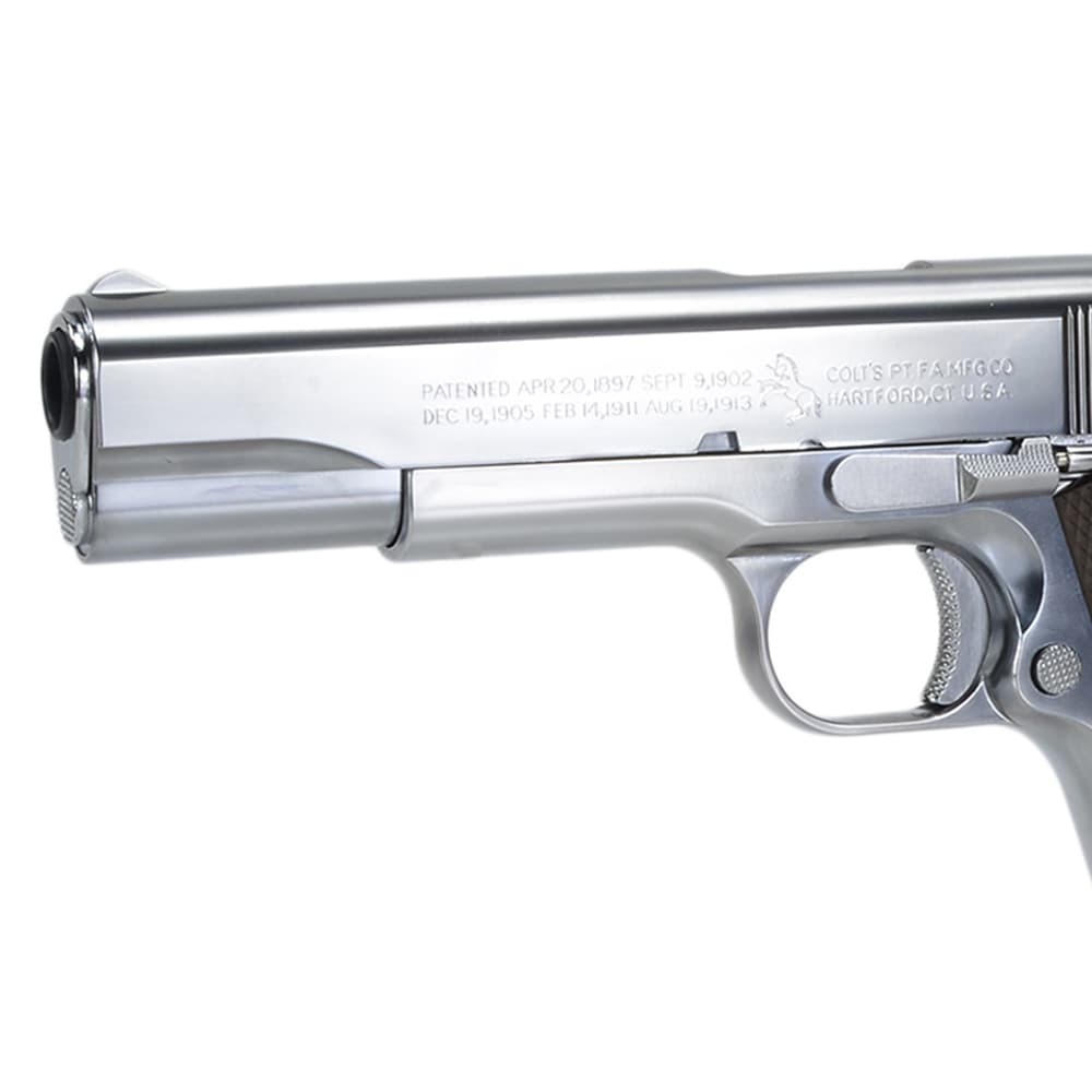 マルシン 発火式モデルガン 完成品 COLT GOVERNMENT M1911A1 シルバー