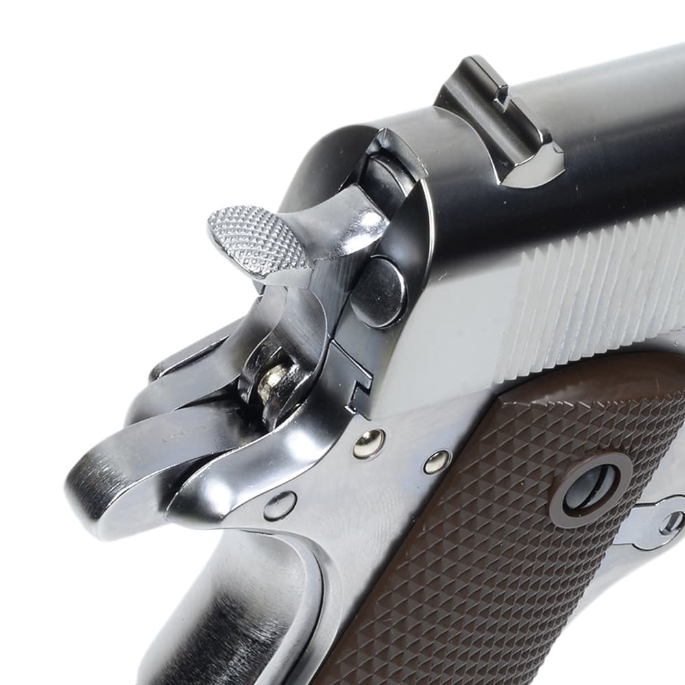 マルシン 発火式モデルガン 完成品 COLT GOVERNMENT M1911A1 シルバー