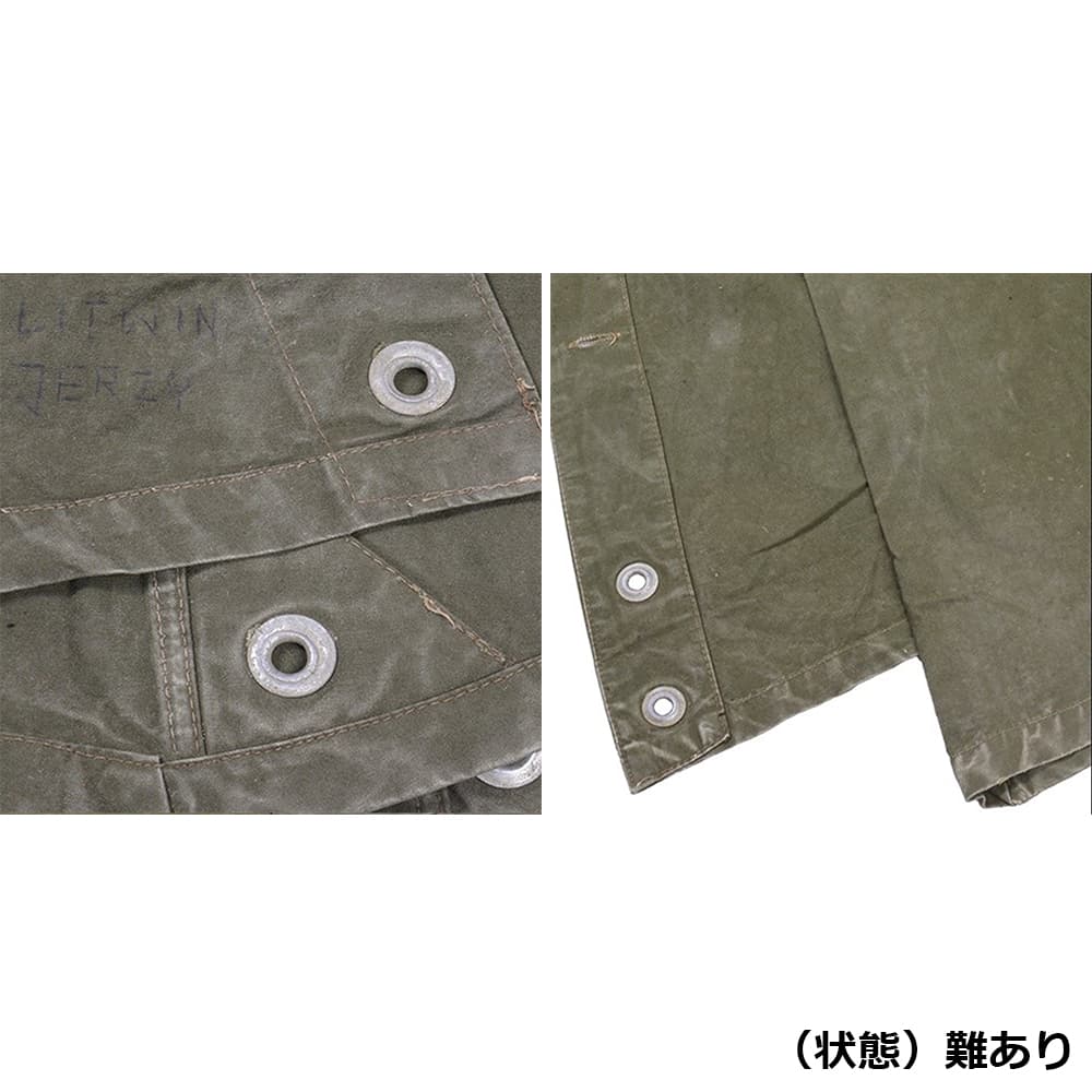 ポーランド軍放出品 テントシート 軍幕 オリーブドラブ | ミリタリー