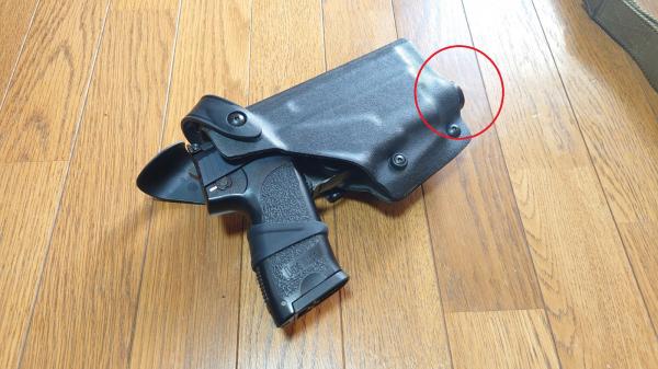 Safariland レッグホルスター H&K USP ウエポンライト対応 6004 922