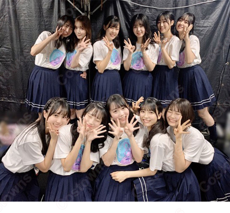 乃木坂46 8周年記念ライブ 半袖 Tシャツ - Costowns