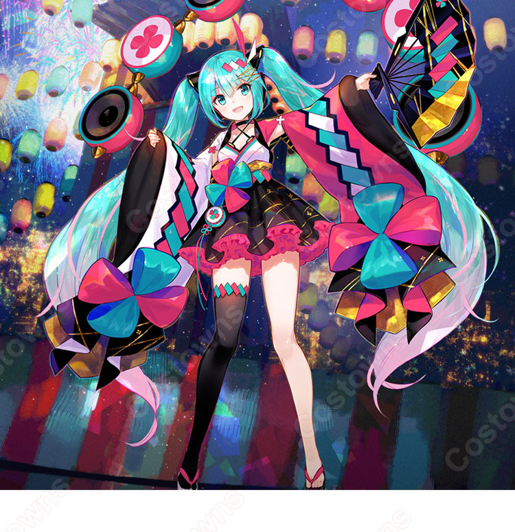 初音ミク マジカルミライ 2020 -夏まつり- コスプレ衣装 - Costowns