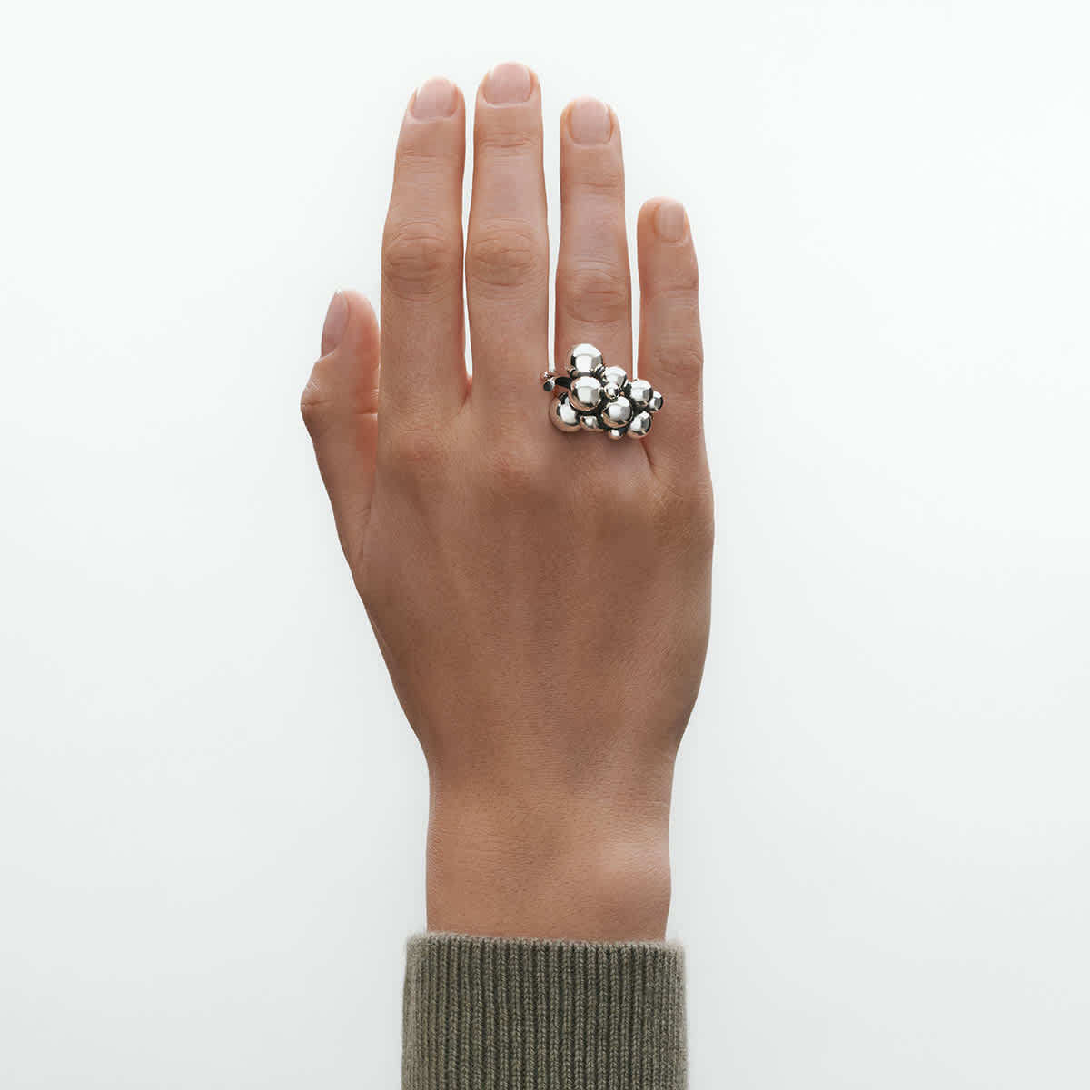 ムーンライト グレープ(MOONLIGHT GRAPES) リング - スターリング