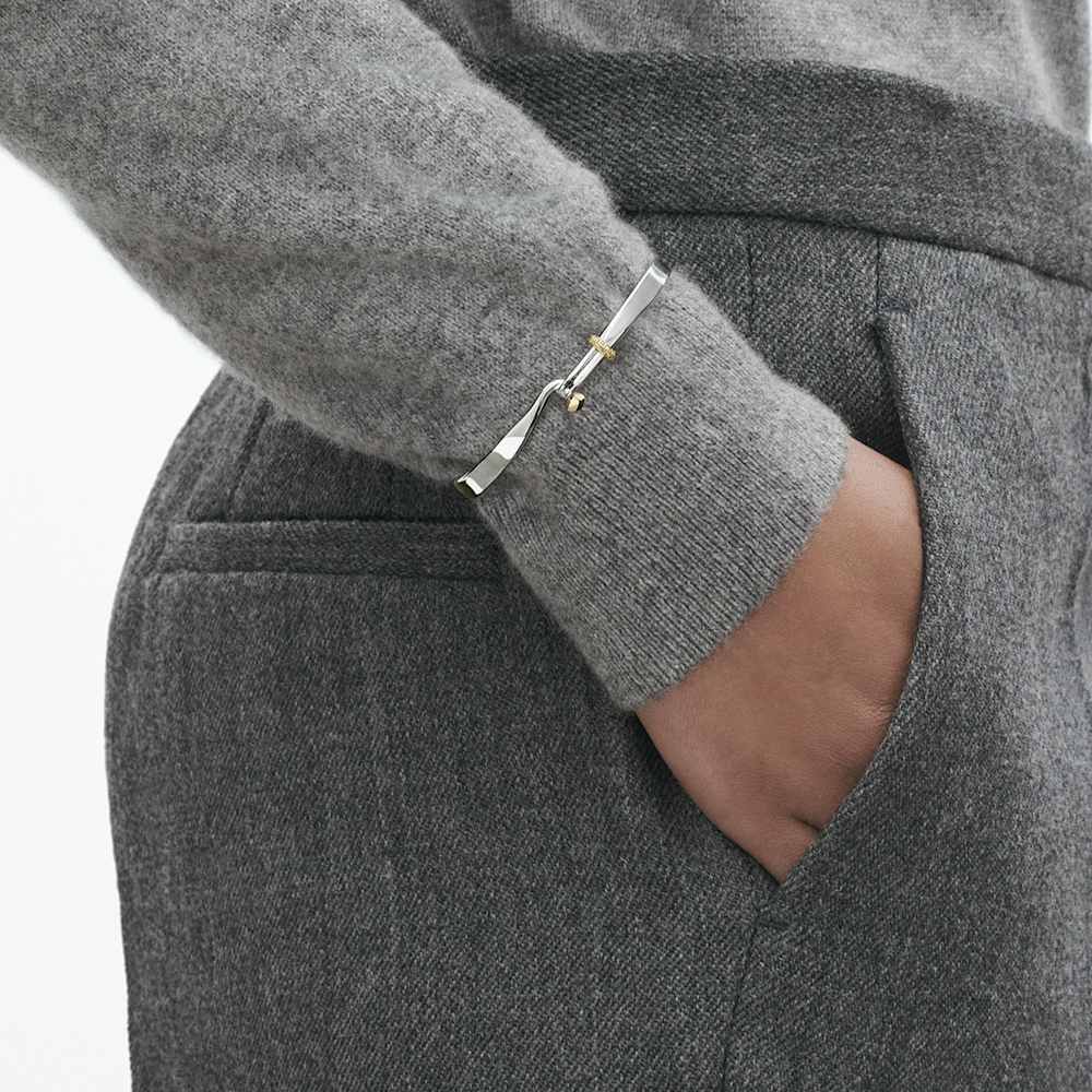 トールン (Torun) バングル、シャンパンダイヤモンド