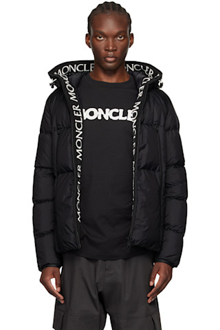 Moncler: ブラック Montcla ショート ダウンジャケット | SSENSE 日本