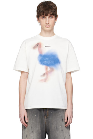 ADER errorのホワイト 0104 Tシャツがセール中