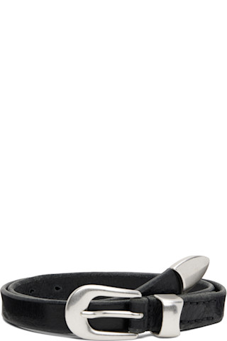OUR LEGACY: ブラック 2 CM ベルト | SSENSE 日本