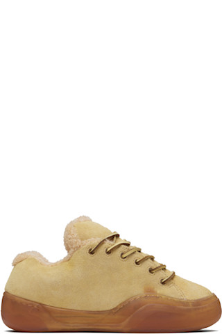 ERLのベージュ Vamp Skate スニーカーがセール中