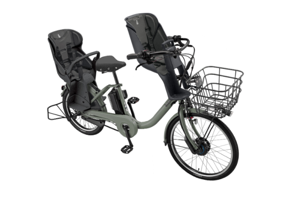 3人乗り用チャイルドシート付きbikke MOB dd（ビッケモブdd