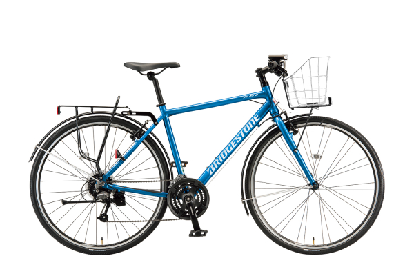 フェンダー・カゴ付CYLVA F24 / XB1 ブリヂストン(BRIDGESTONE) クロス