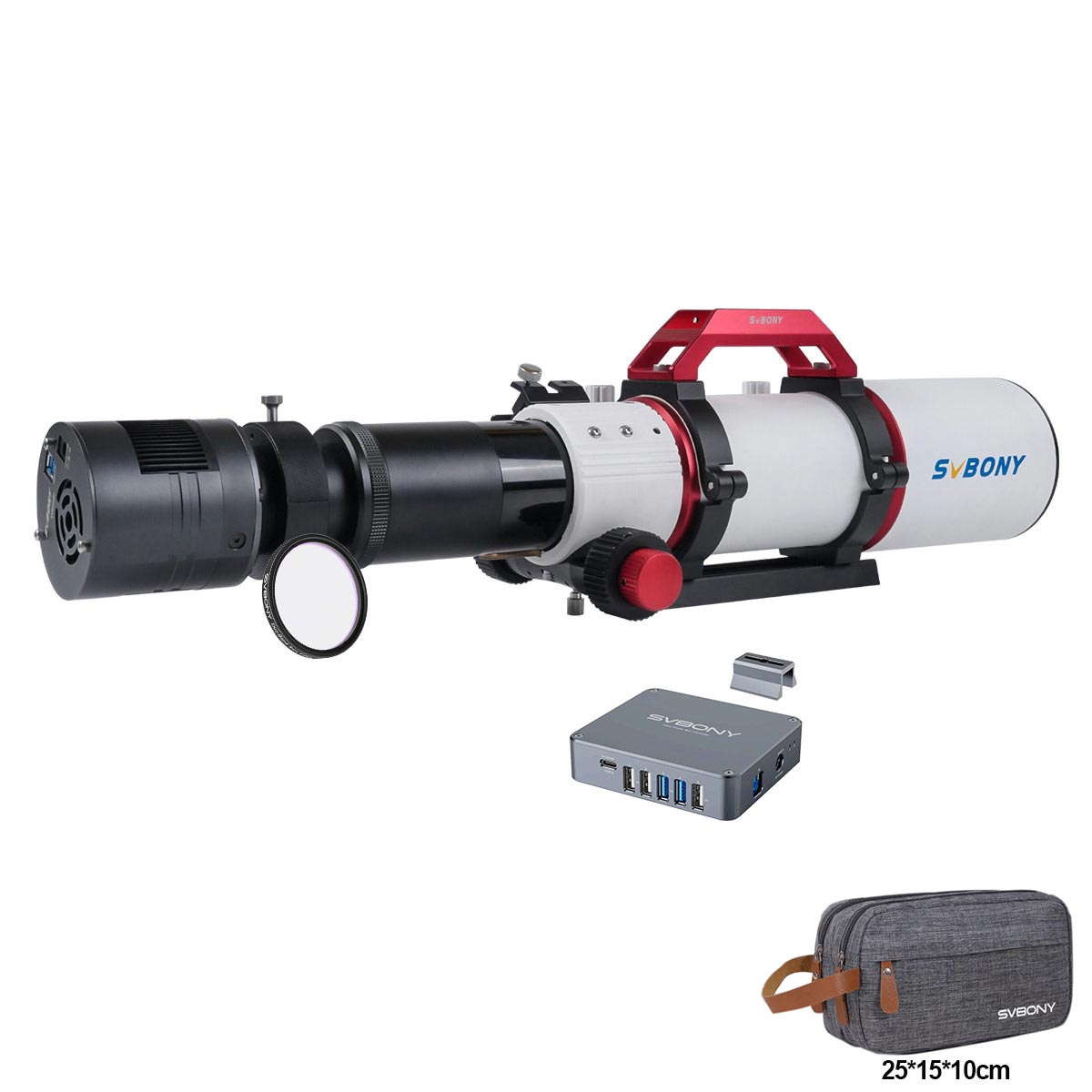 SV503 80ED F7 Telescope Refractor with 68-degree Eyepieces Set for