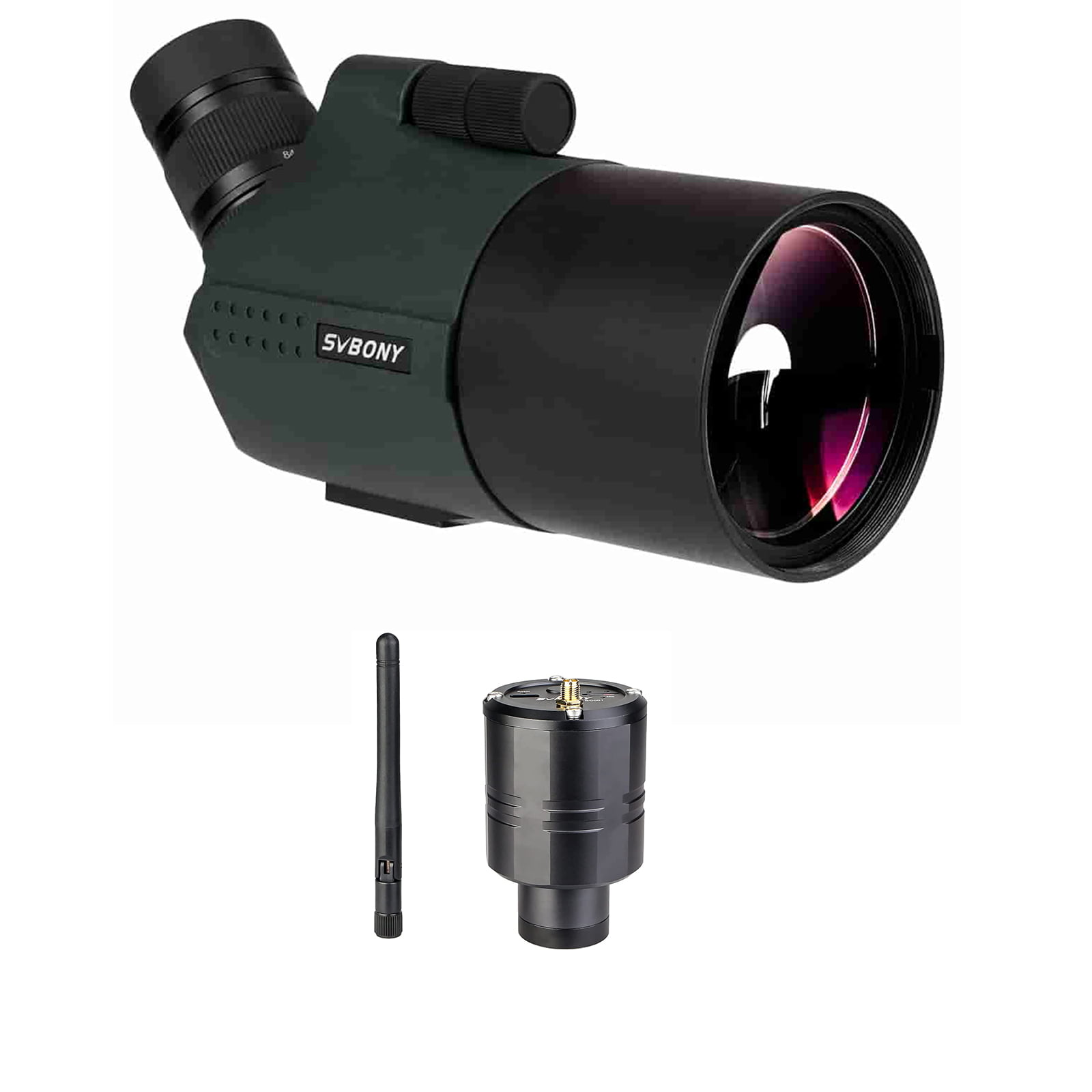 SV41 PRO 28-84*80 MAKフィールドスコープ WIFIカメラ撮影セット 野鳥