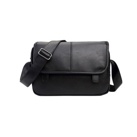 Whatna フラップ ショルダーバッグ メンズ メッセンジャーバッグ A4 大