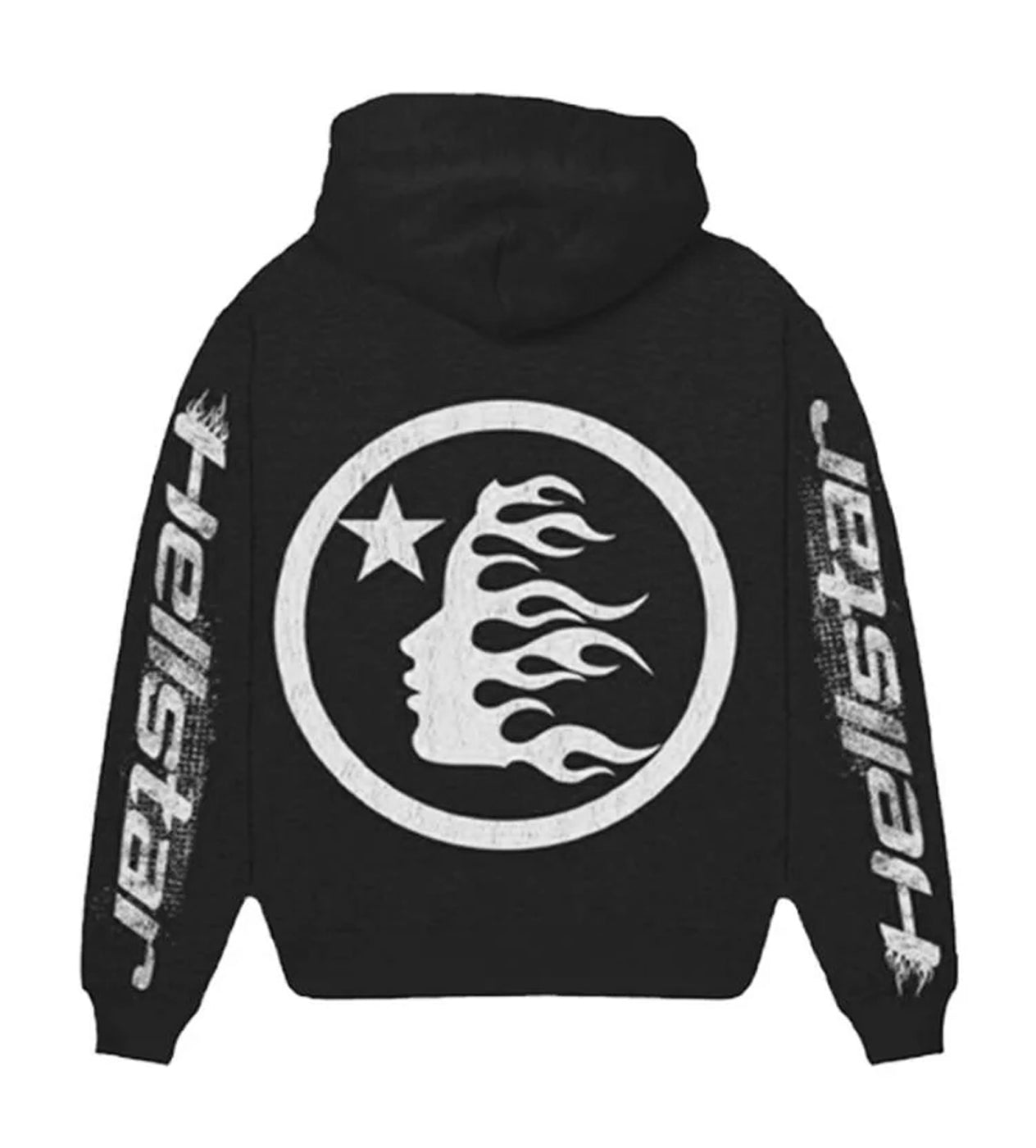 Hellstar Speed Hoodie Black/White (Overseas Exclusive 2023