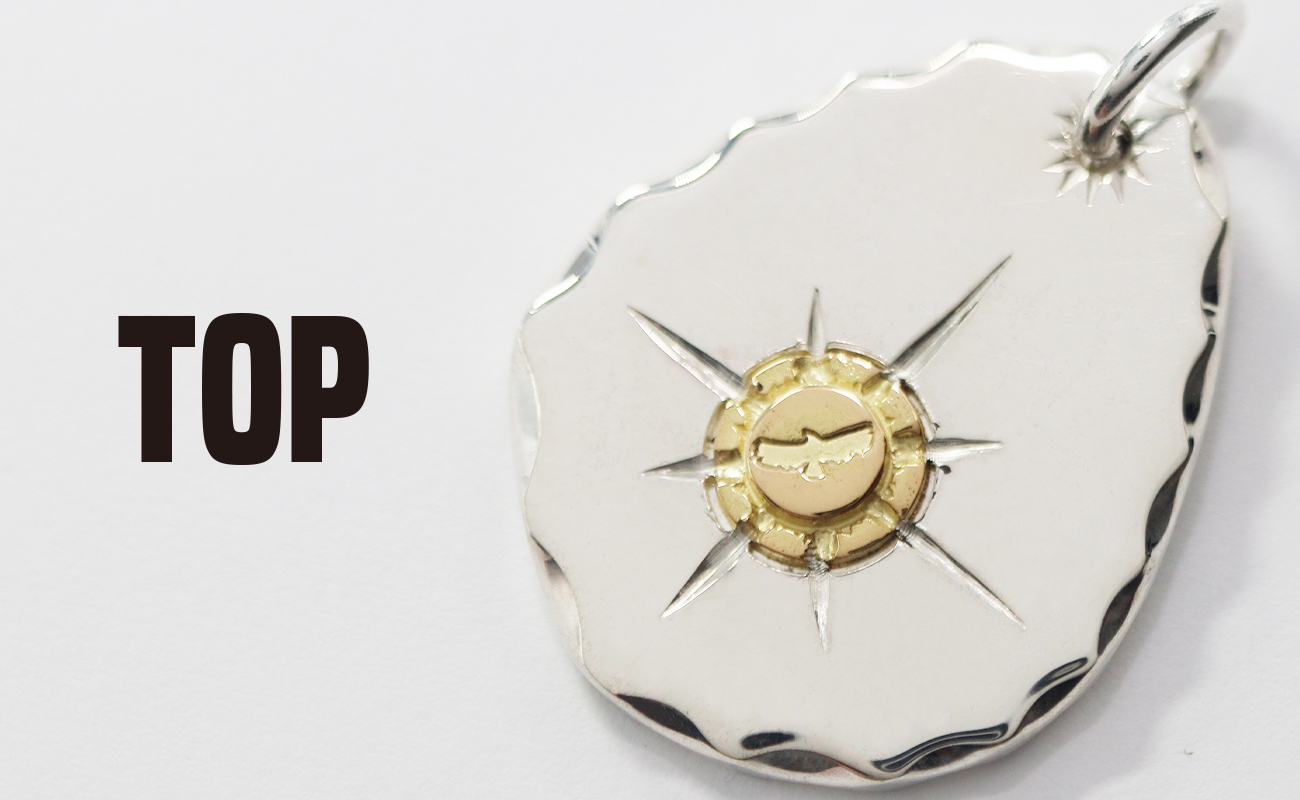 TADY&KING［ORDER ITEM］無垢ビーズK18 5mm×イーグルヘッドビーズK18 1