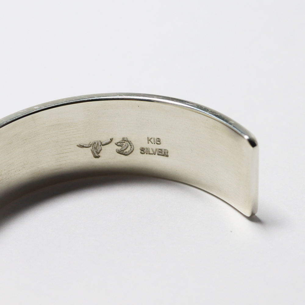 TADY&KING平打ちバングルK18ウルフ ALL ITEM TADY＆KING ONLINE STORE