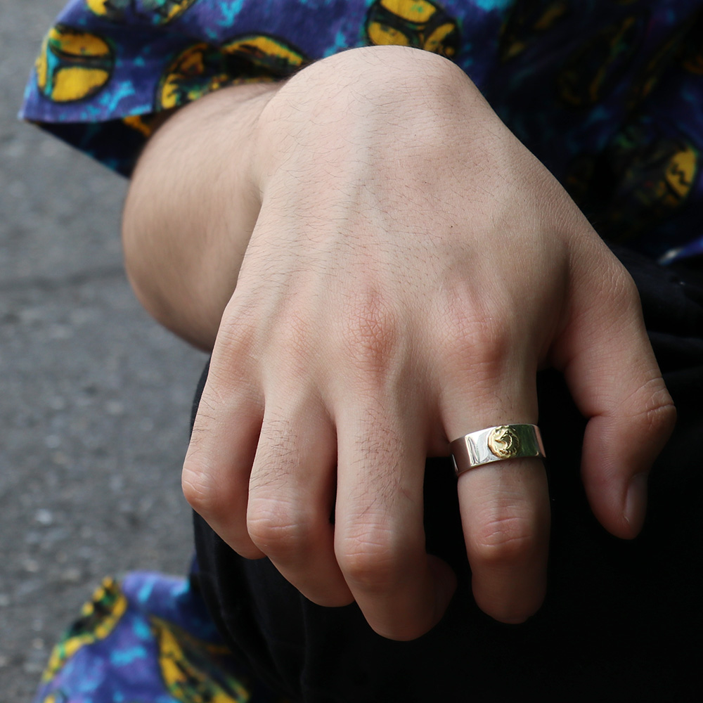 TADY&KING平打ちリングK18ウルフ ALL ITEM TADY＆KING ONLINE STORE