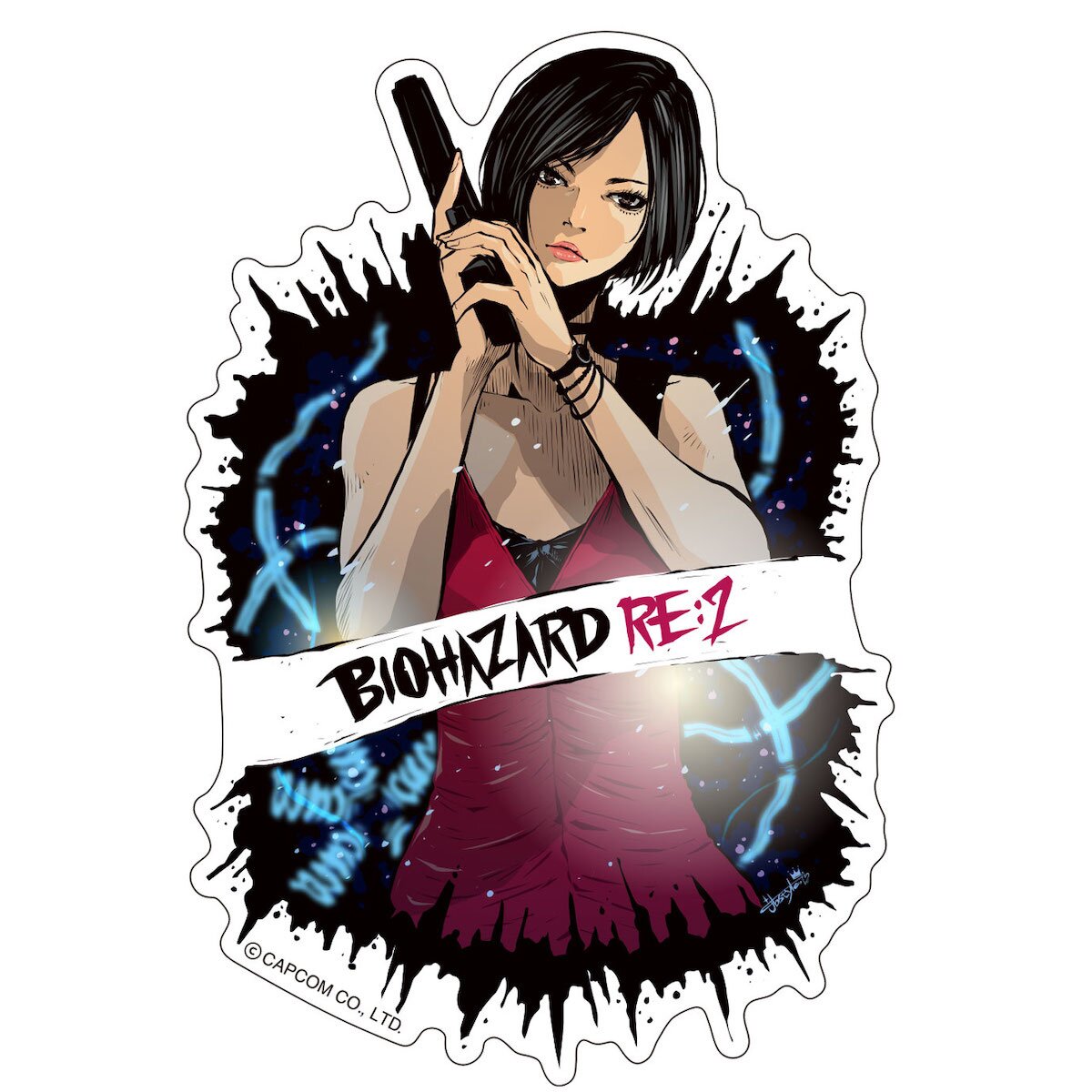Capcom x B-Side Label Resident Evil 2 Sticker Collection: Capcom