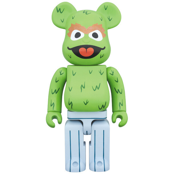 BE@RBRICK Oscar The Grouch 400%: MEDICOM TOY - Tokyo Otaku Mode (TOM)