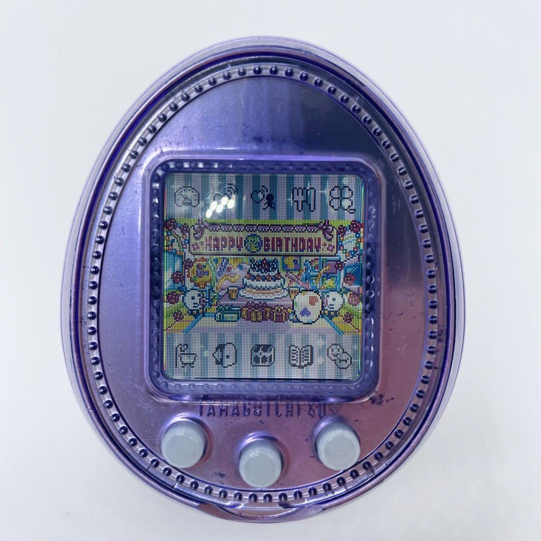 たまごっち4U+ たまごっち4Uプラス ラベンダー 希少品 【通電動作OK