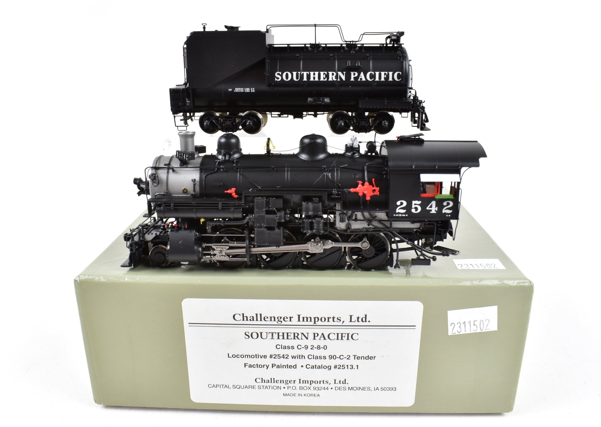 HO Brass CIL - Challenger Imports SP - Southern Pacific Class C-9