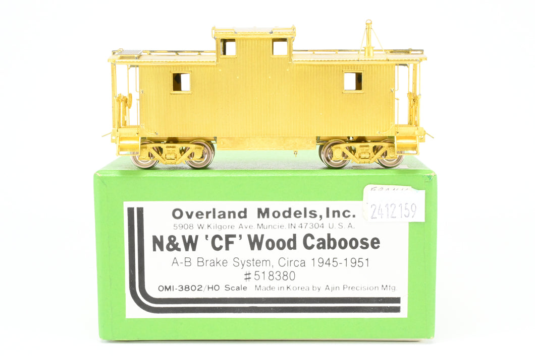HO Brass OMI - Overland Models, Inc. N&W - Norfolk & Western “CF