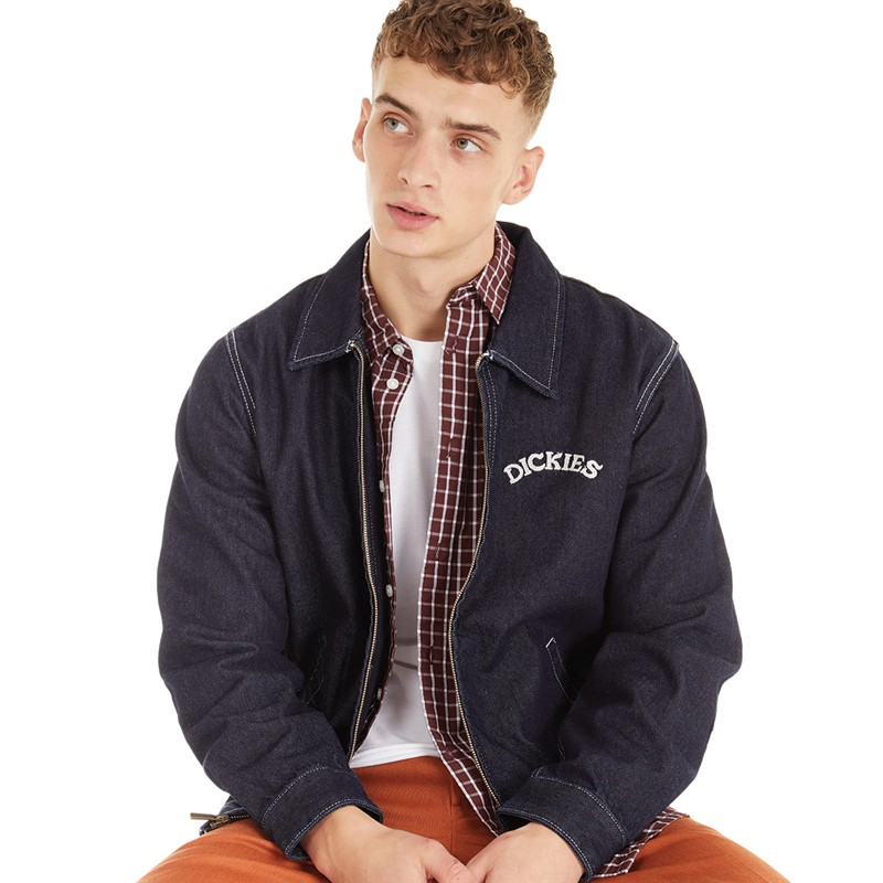 Buy Dickies Mens Beavertown Jacket Rinsed