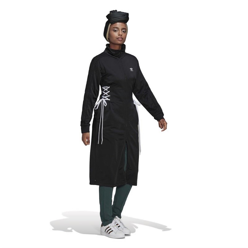 Buy adidas Originals Womens Always Original Laced Long Track Top Black