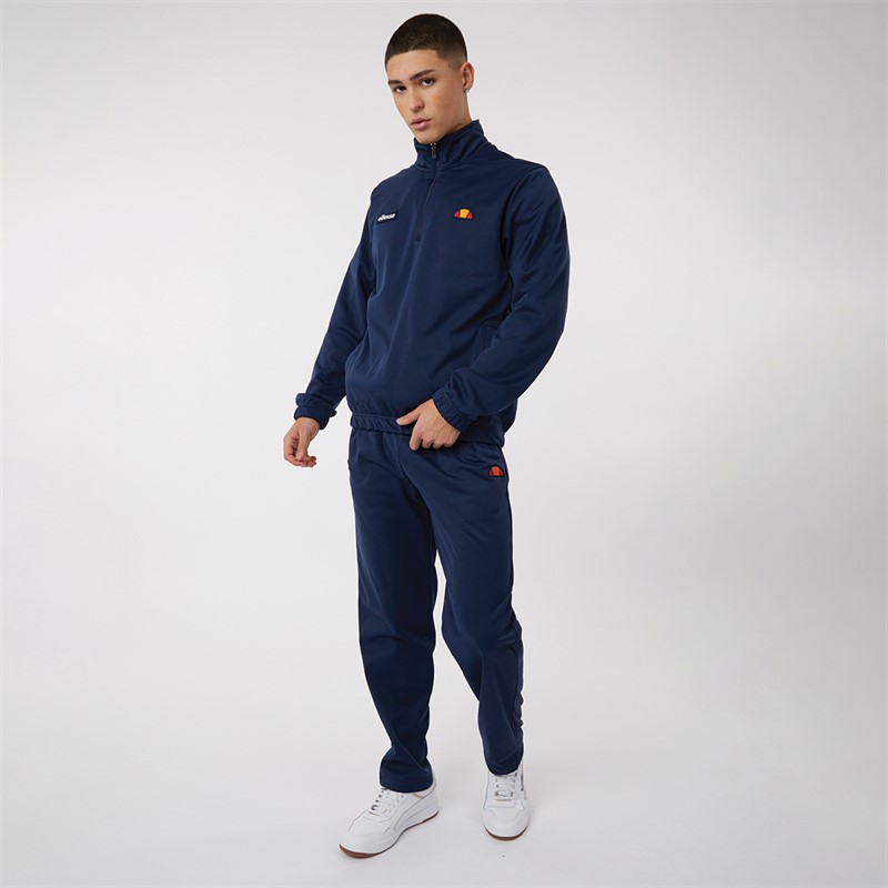 Buy Ellesse Mens Ferrari Poly Tracksuit Navy