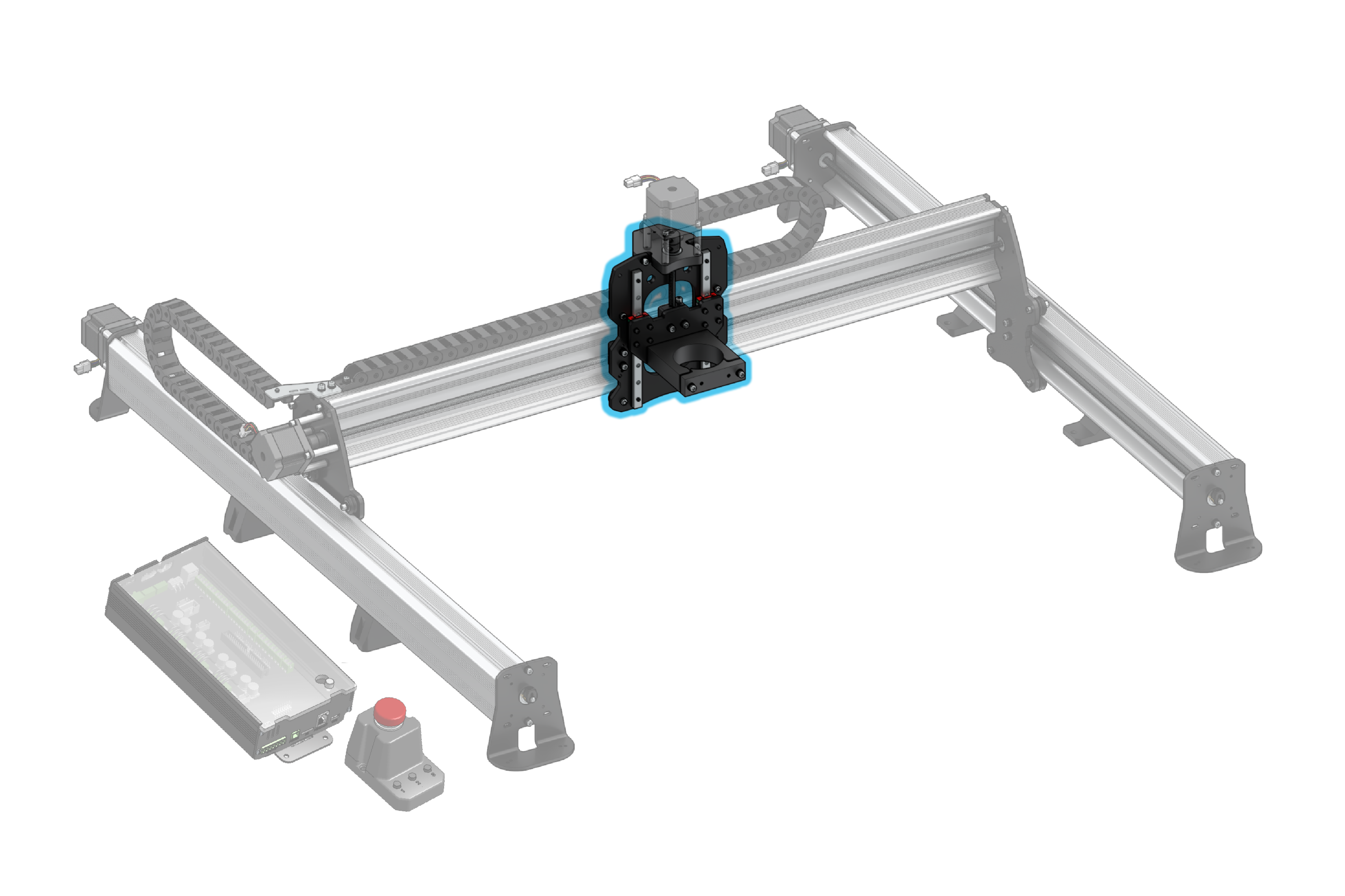 X & Z-Axes - LongMill MK2 CNC