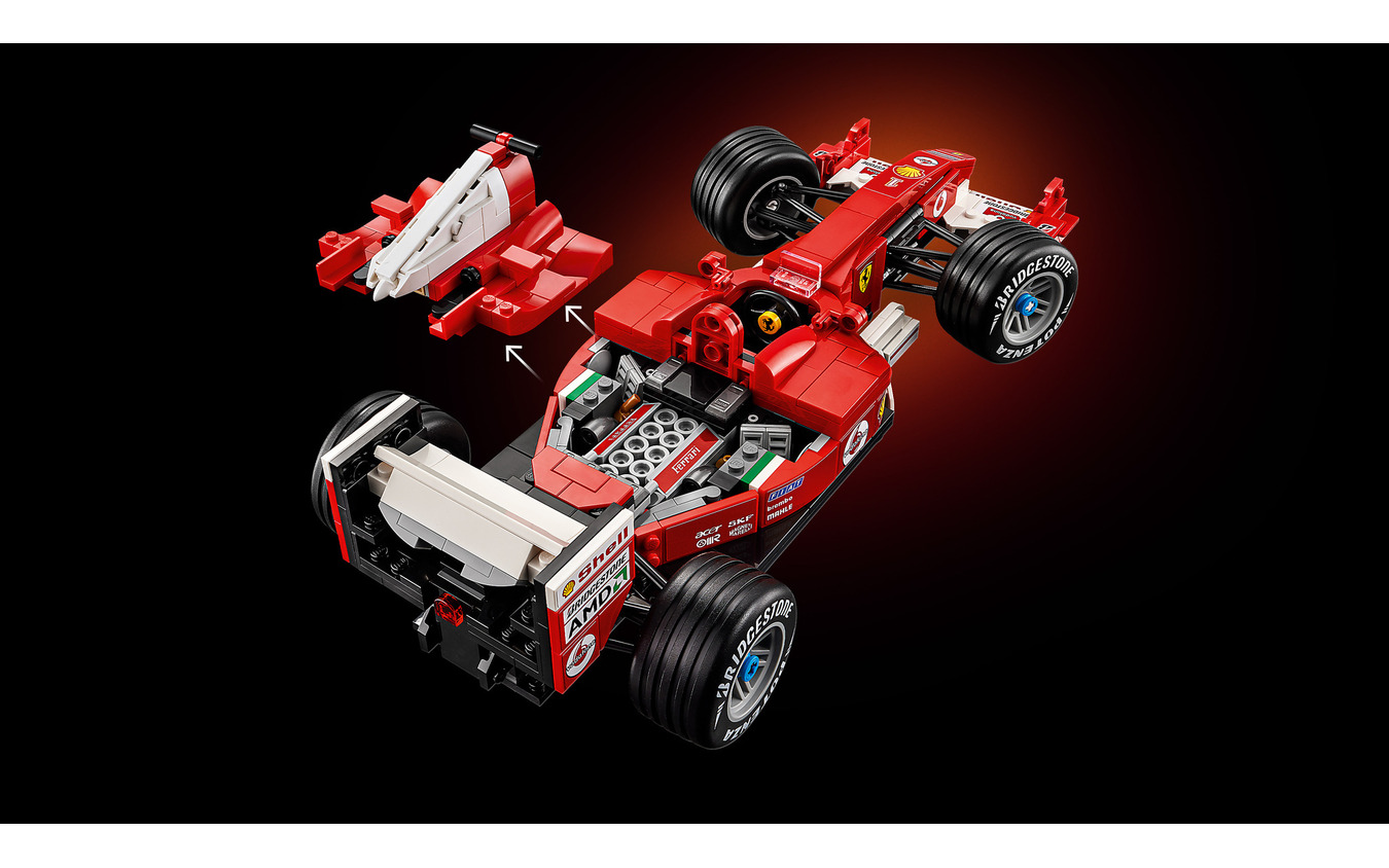 F1黄金時代が蘇る“大人レゴ”にシューマッハの『フェラーリ F2004』が