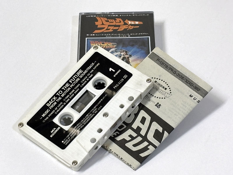 カセットテープ:サントラ] BACK TO THE FUTURE バック・トゥ・ザ