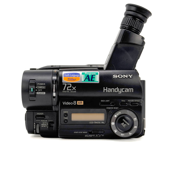 Sony Handycam CCD-TR425E PAL Video 8 XR Camcorder – Retro Camera Shop