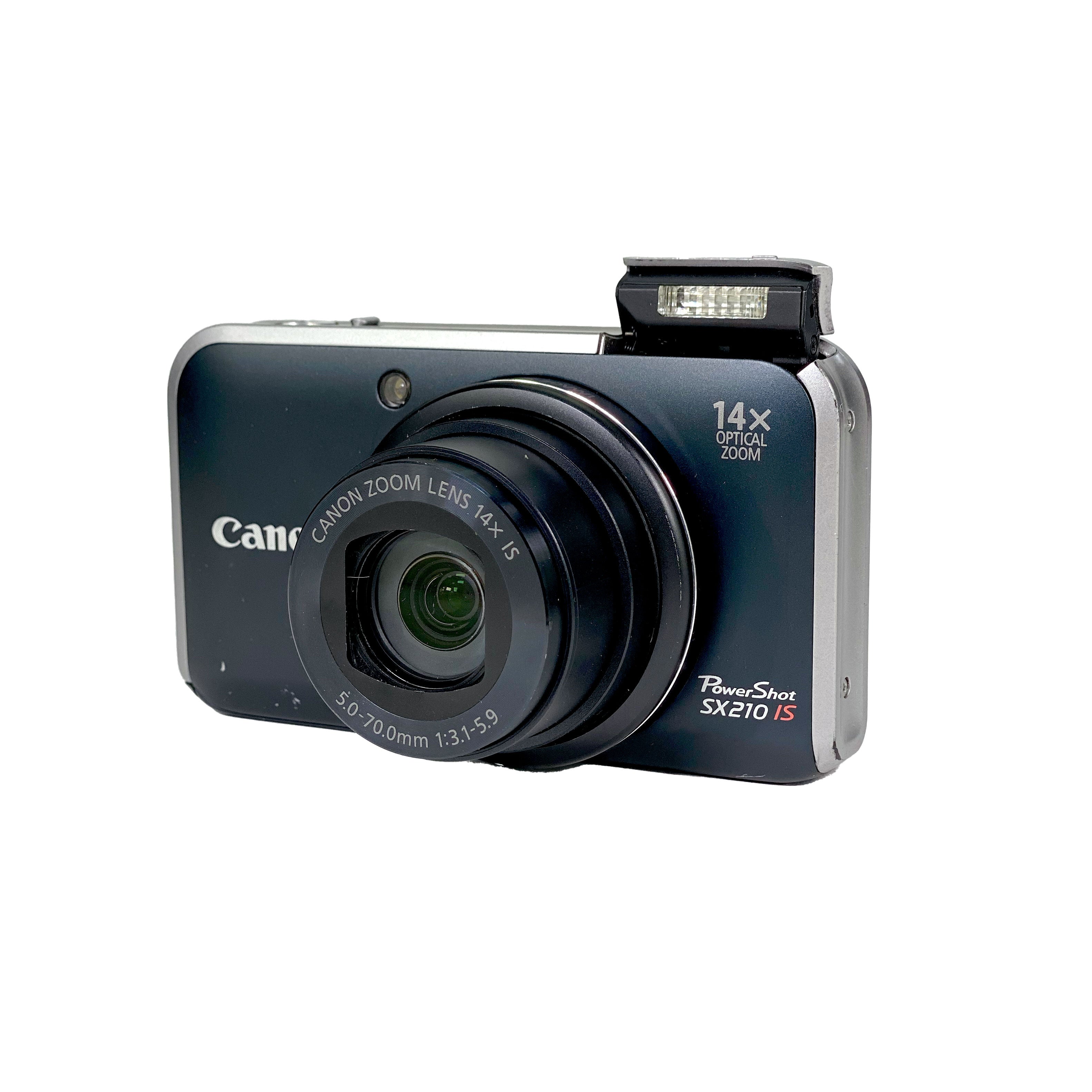 Canon PowerShot SX210 IS Digital Compact – Retro Camera Shop