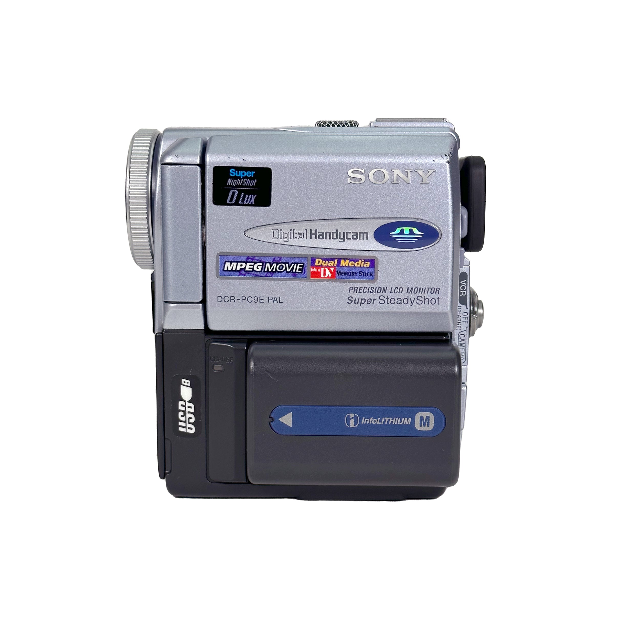 Sony Handycam DCR-PC9E PAL MiniDV Camcorder – Retro Camera Shop