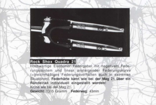 Rock Shox Quadra 21 – Retro Forks Bike