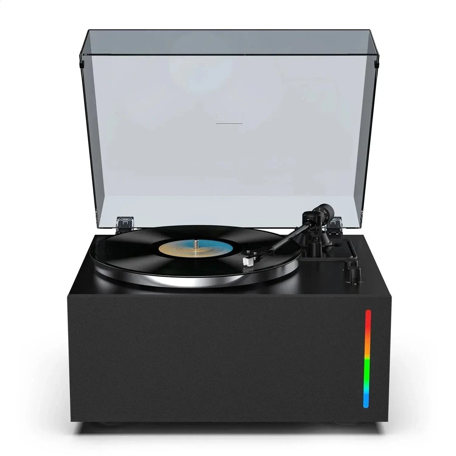 All-in-One Bluetooth ViRecord Player with Stereo Speakers Light