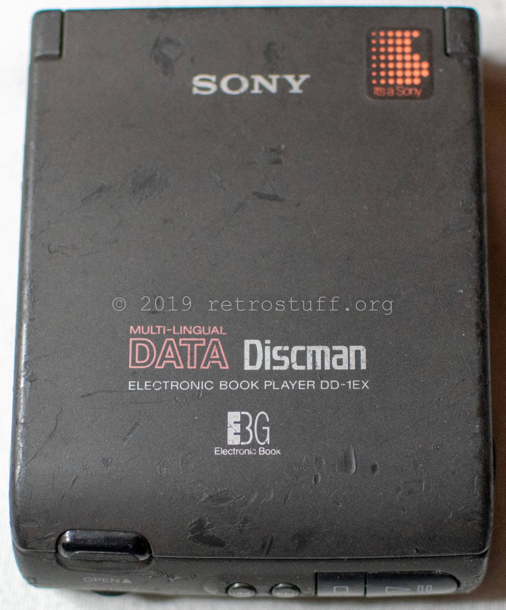 Sony DD-1EX Data Discman Repair - retrostuff