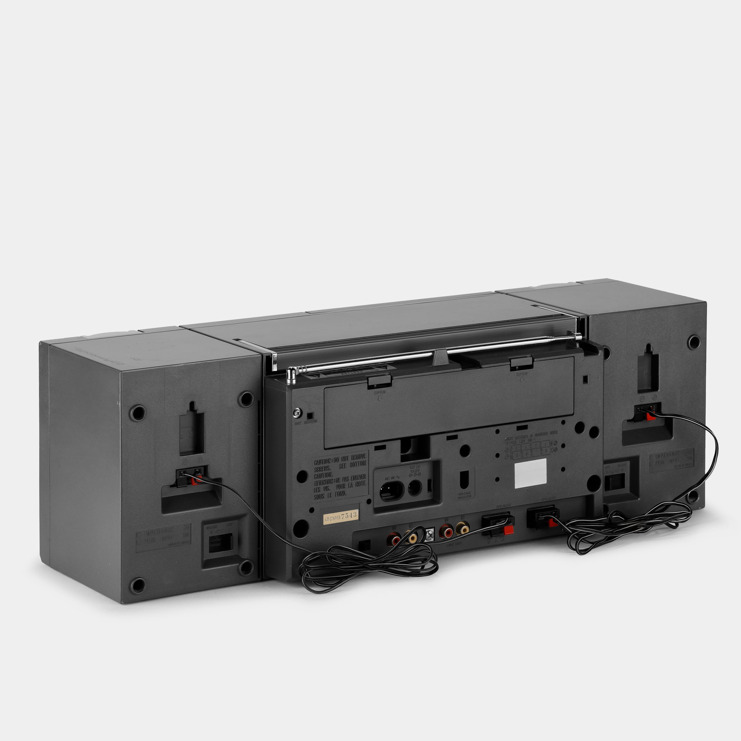 Panasonic RX-C45 AM/FM Stereo Boombox Cassette Deck Amplifier and Play