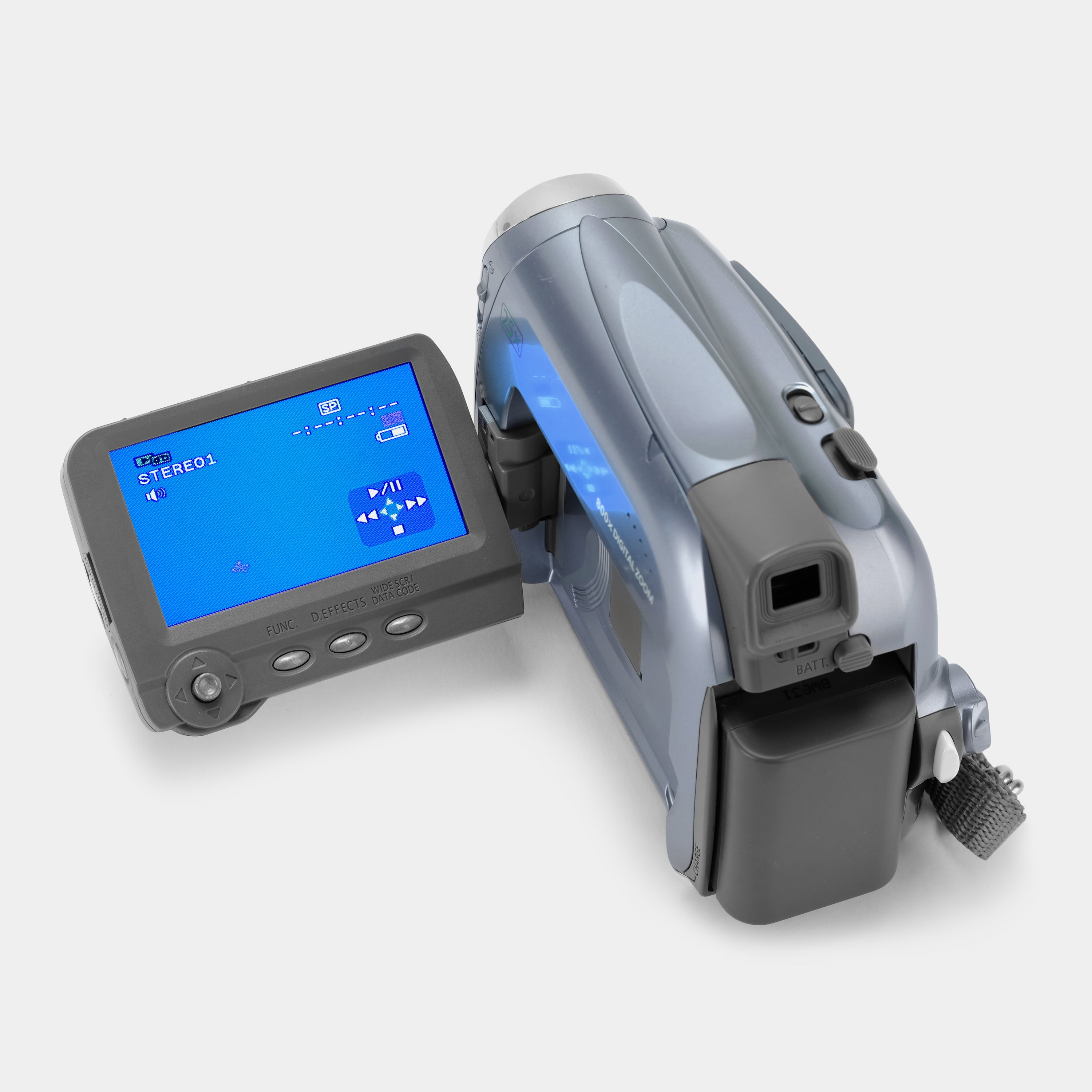 Canon ZR500 Blue Digital Video Camcorder