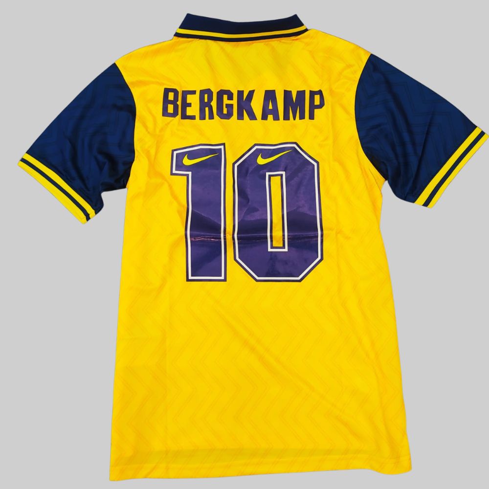 Arsenal 'Bergkamp 10' 1996-1997 'JVC' Premier League Retro Jersey