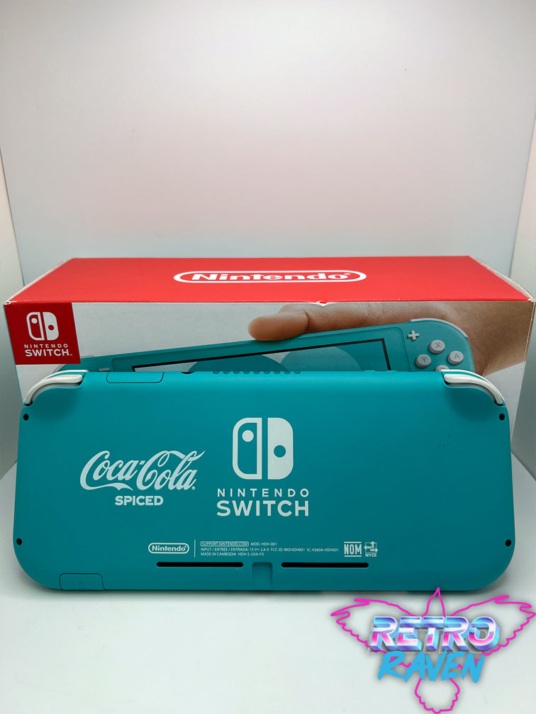 Nintendo Switch Lite Console - Teal Coke Cola Spice – Retro Raven