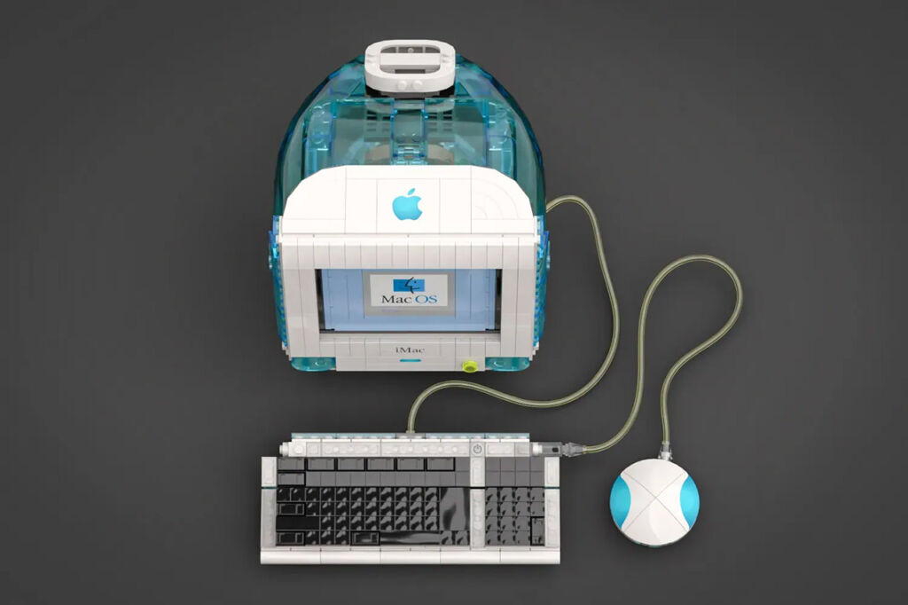 やっぱスケルトンボディは美しい！ レゴでiMac G3を完全再現