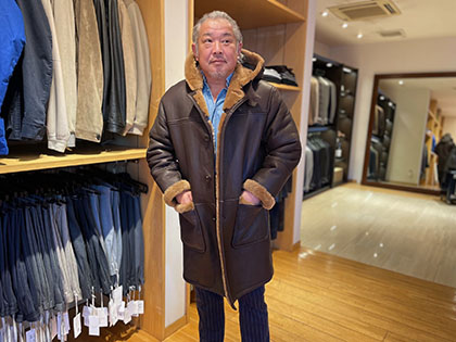 太田茂の40年史 』 Vol. 18 ムートン ジャケット | REUNION｜大人の