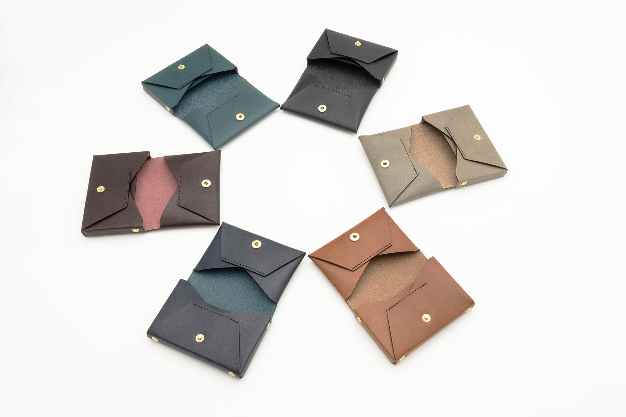 BOX CARD CASE BURGUNDY｜『REVEL』公式通販ストア