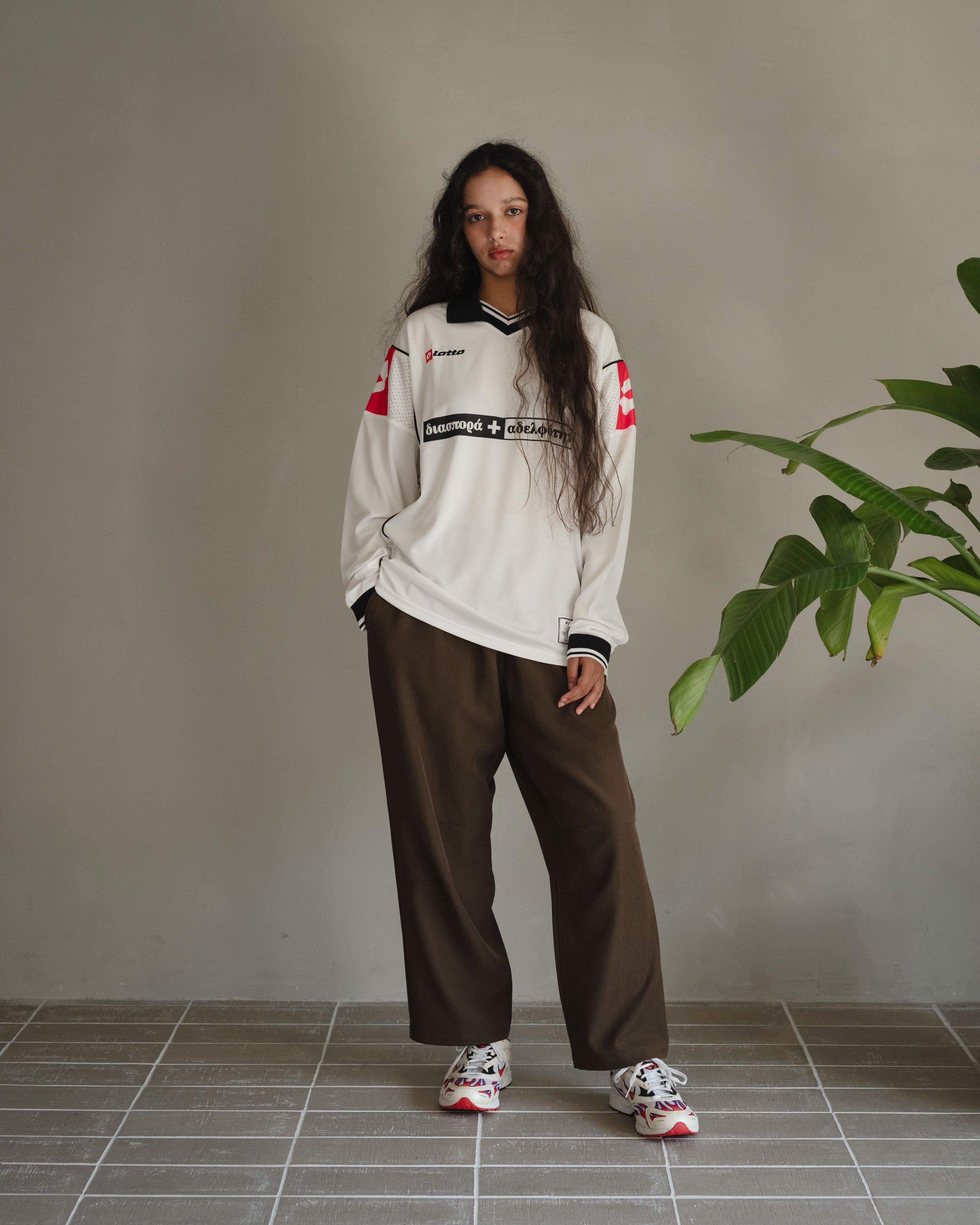 Diaspora skateboards/Lotto Le Zebre Shirt (White) – Re'verth