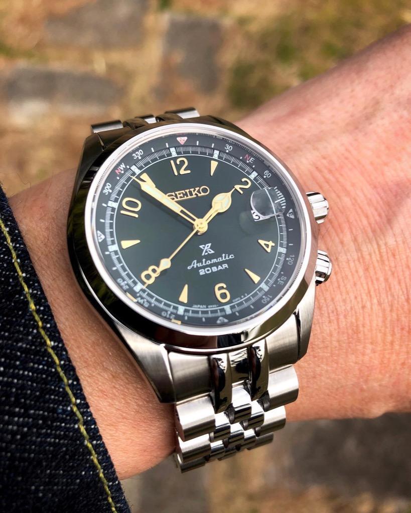 20mm メタル時計バンド ステンレス ANGUS ジュビリー ブレスレット V