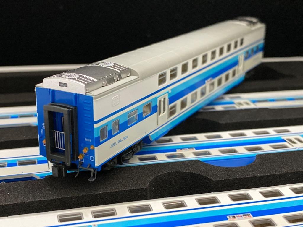 Nゲージ MDFC 魔都機輌所 中国国鉄 SYZ25B 客車 20202A 先行号 5両