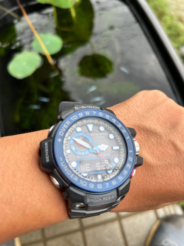 G-SHOCK ガルフマスター GWN-1000B-1BJF メンズ 腕時計 電波ソーラー